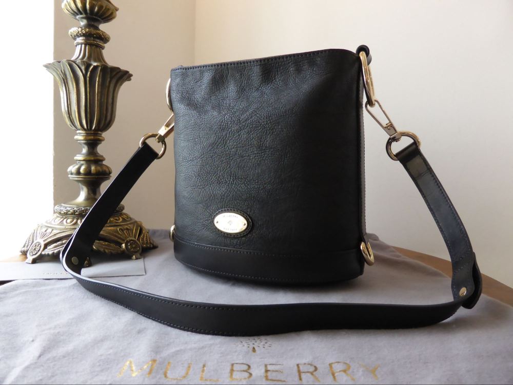 Mulberry Jamie (Small) in Black Washed Calf - SOLD