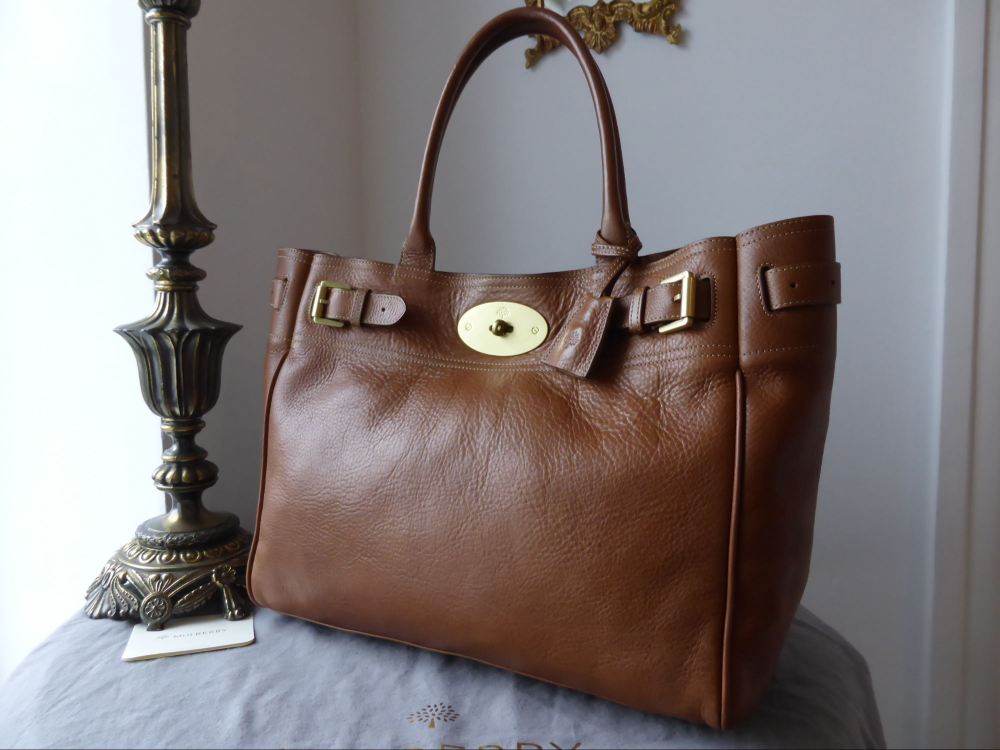 Mulberry Bayswater Tote in Oak Natural Leather