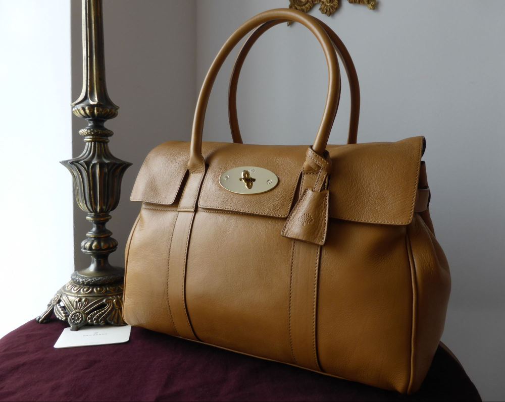 Mulberry Bayswater in Fudge Glossy Buffalo Leather - SOLD