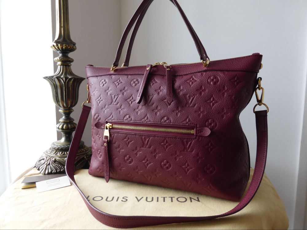 Replica Louis Vuitton M41168 Bastille MM Tote Bag Monogram Empreinte  Leather For Sale