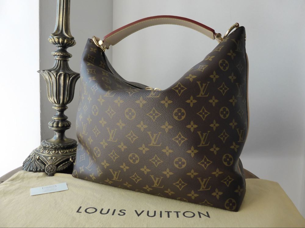 Sully leather handbag Louis Vuitton Brown in Leather - 35459635