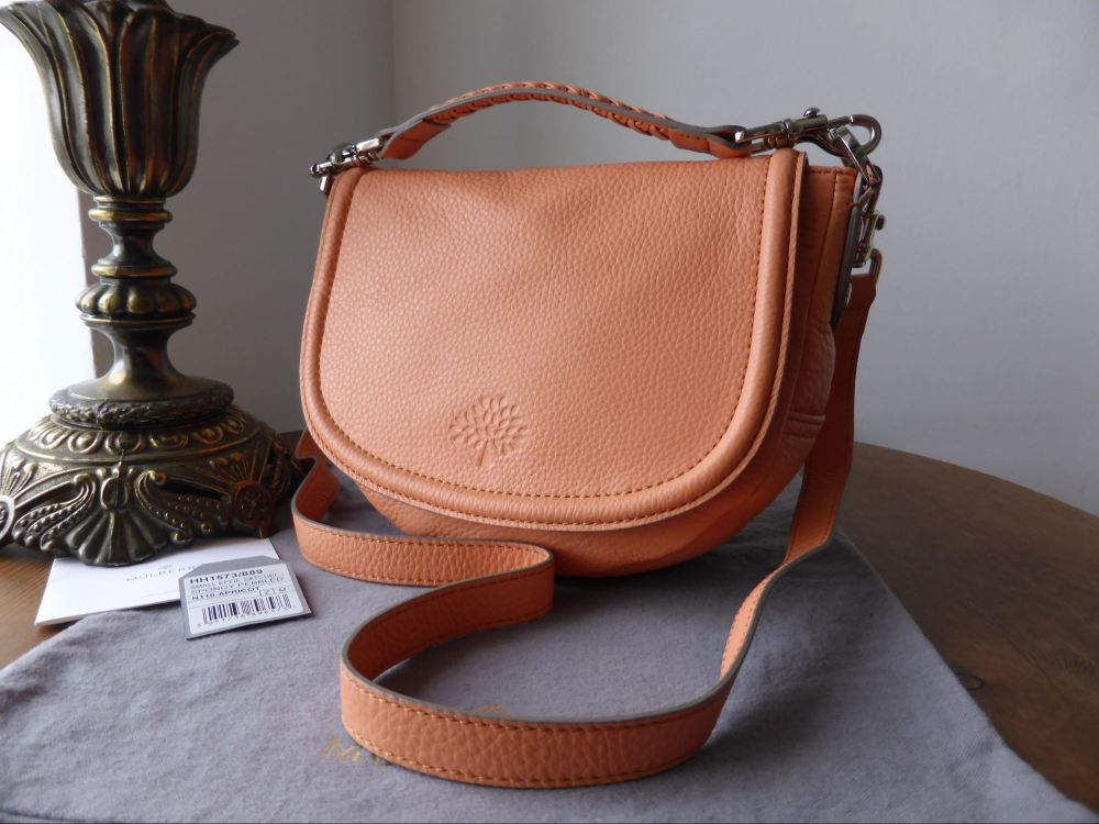 Mulberry Small Effie Satchel in Apricot Spongy Pebbled Leather - SOLD