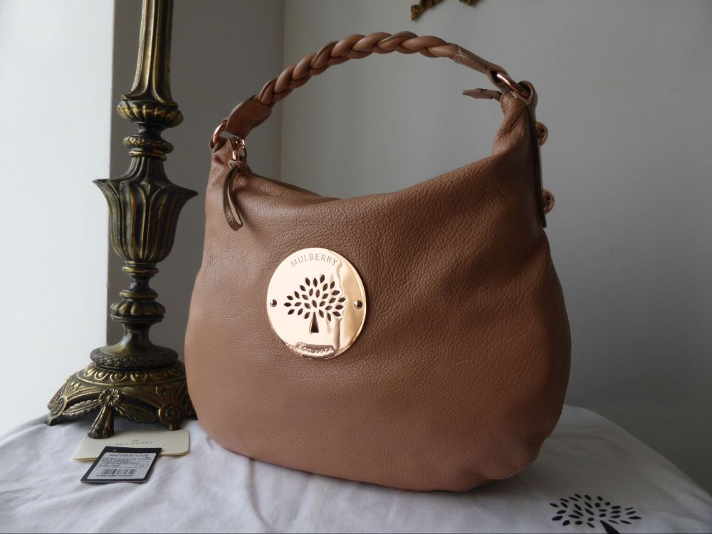 Mulberry Medium Daria Hobo in Plaster Pink Soft Spongy Leather with Rose Gold Hardware - SOLD