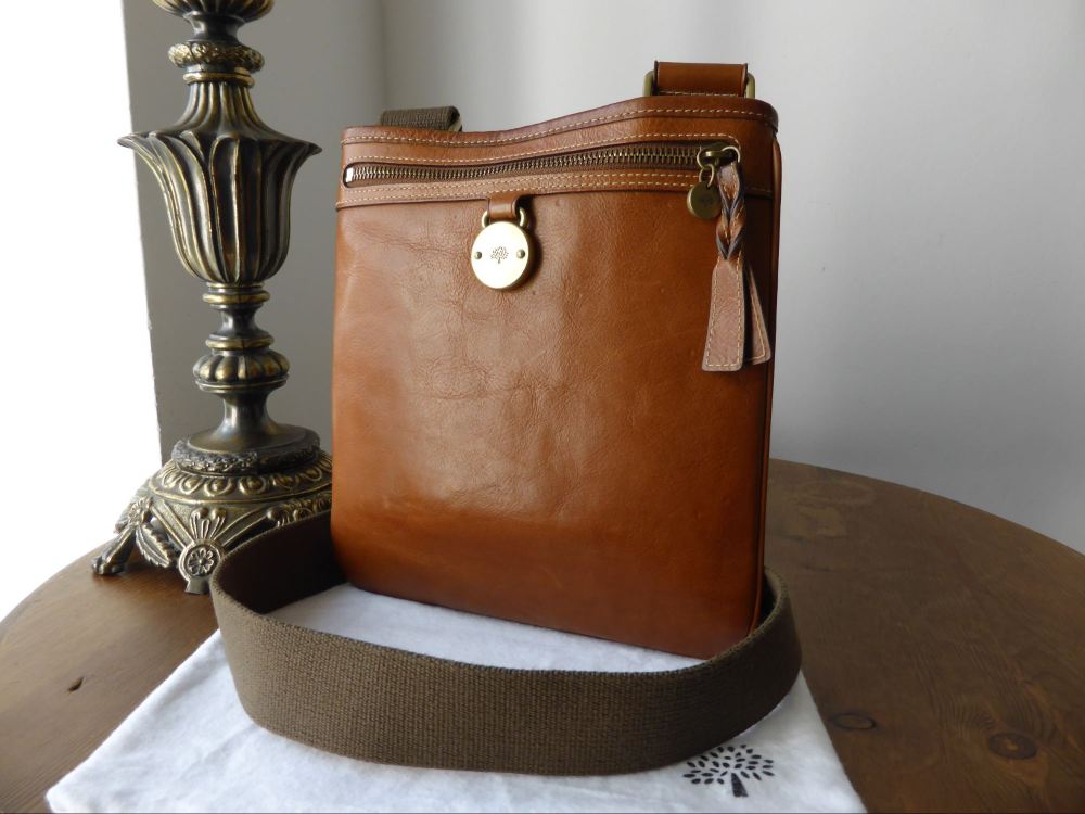 Mulberry Somerset Messenger in Oak Tumbled Leather - SOLD