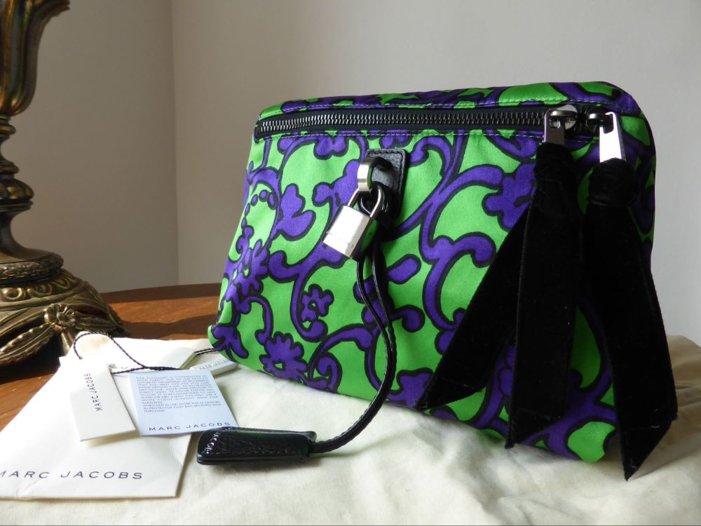 Marc Jacobs Thrash Clutch in Paisley Satin - SOLD