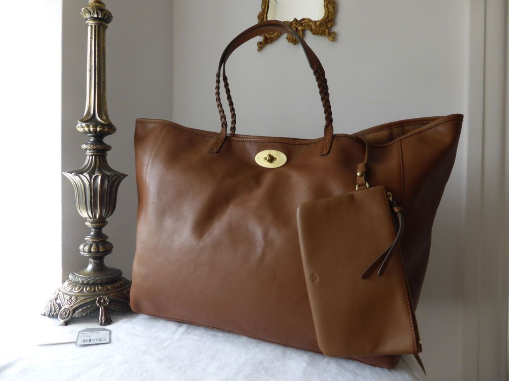 Mulberry Large Dorset Tote in Oak Soft Nappa Leather - SOLD