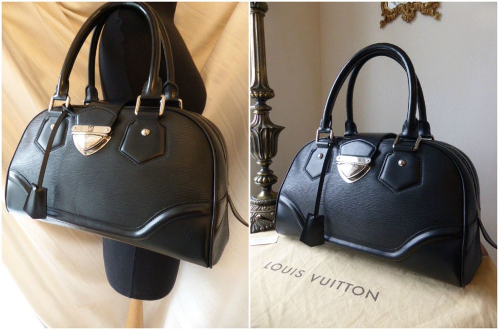 Louis Vuitton Bowling Montaigne GM Epi Noir - SOLD