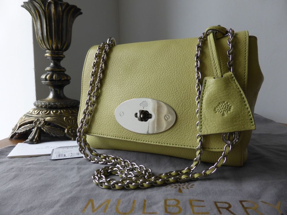 Mulberry Lily in Pistachio Glossy Goat Leather - New