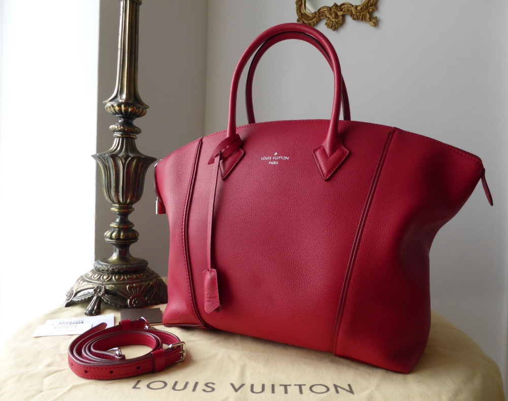Louis Vuitton Lockit MM Veau Cachemire Framboise - SOLD