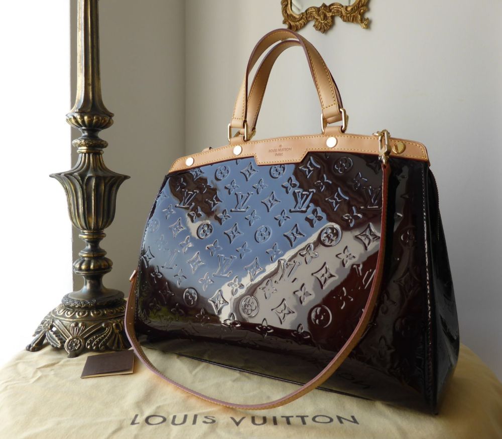 Louis Vuitton Brea GM in Amarante Vernis - SOLD