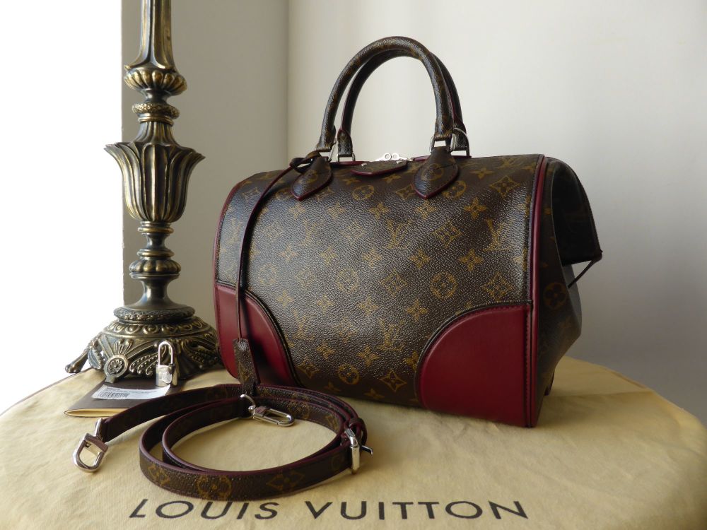 Louis Vuitton Doc PM Show Bag Monogram Shine Bordeaux - SOLD