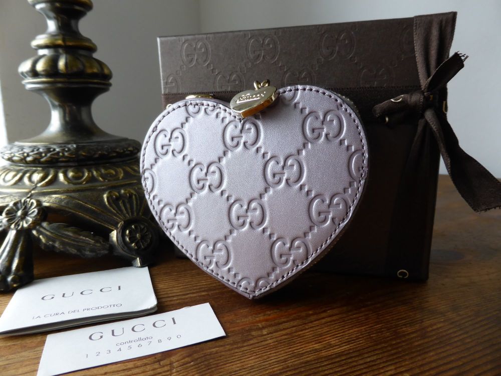 gucci heart coin purse
