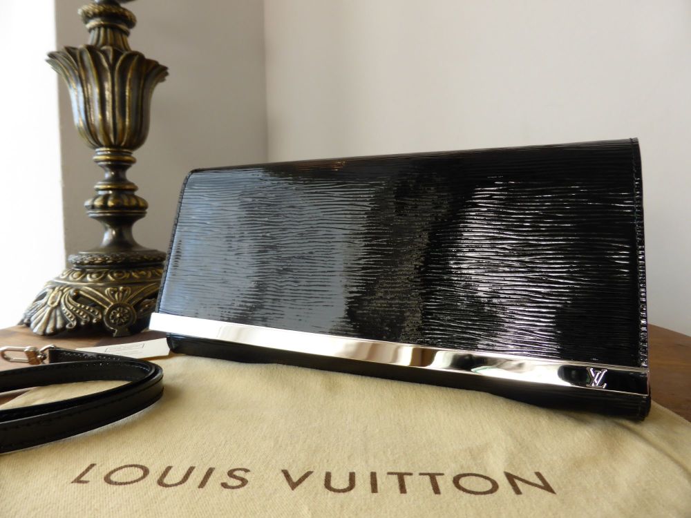 Louis Vuitton Severigne Shoulder Clutch in Electric Epi Noir - New*
