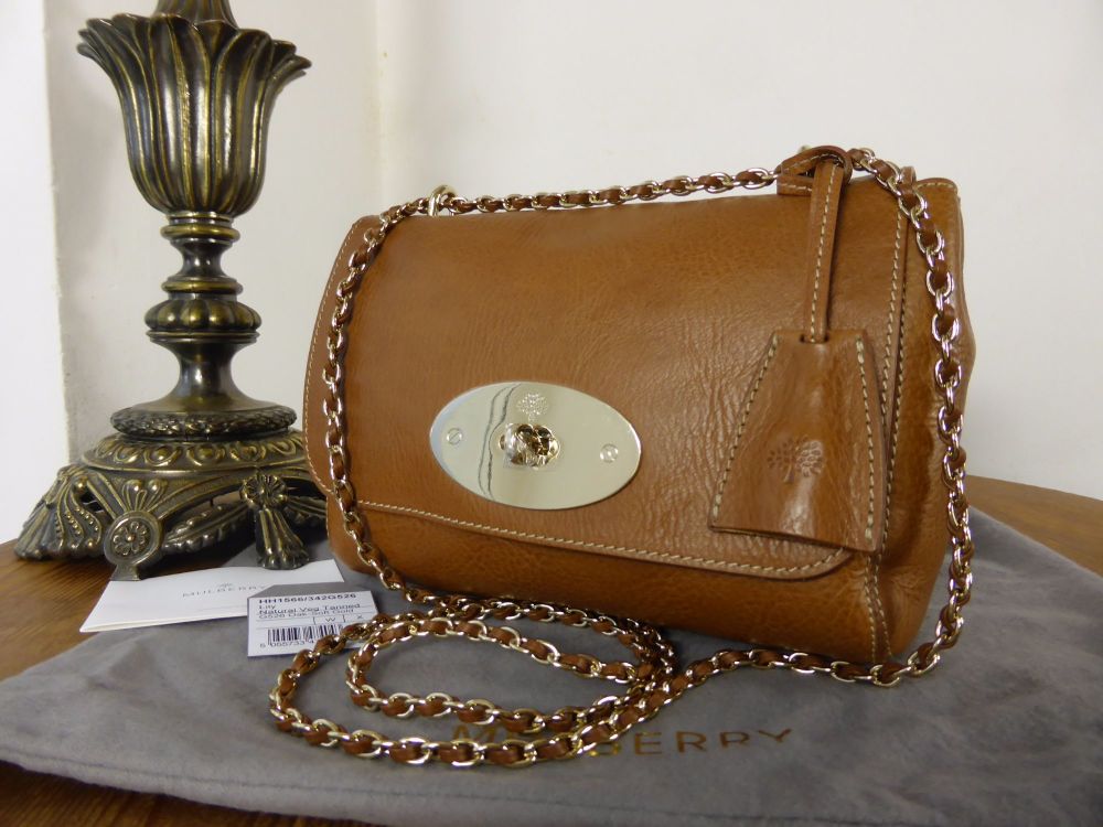 Mulberry Lily (Regular) in Oak Natural Leather - SOLD