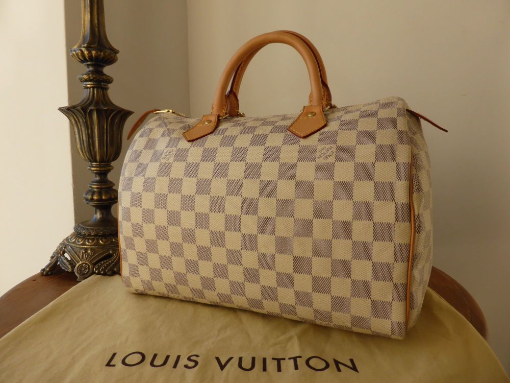 Louis Vuitton Speedy 30 in Damier Azur - SOLD