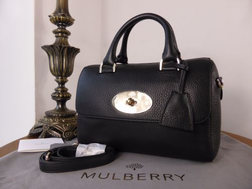 Mulberry Del Rey (Small) in Black Spongy Pebbled Leather - SOLD