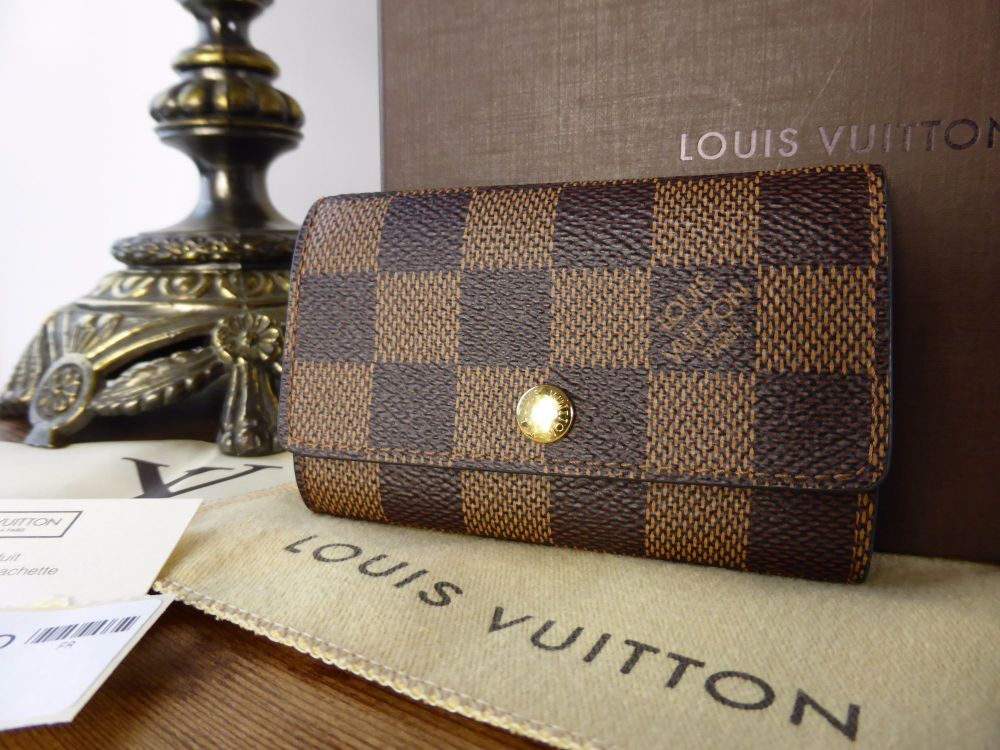 Louis Vuitton 6 Ring Key Holder in Damier Ebene - SOLD