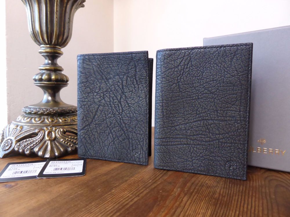 Mulberry Passport Covers in Black Soft Sheeps Leather - New (Selling as a P