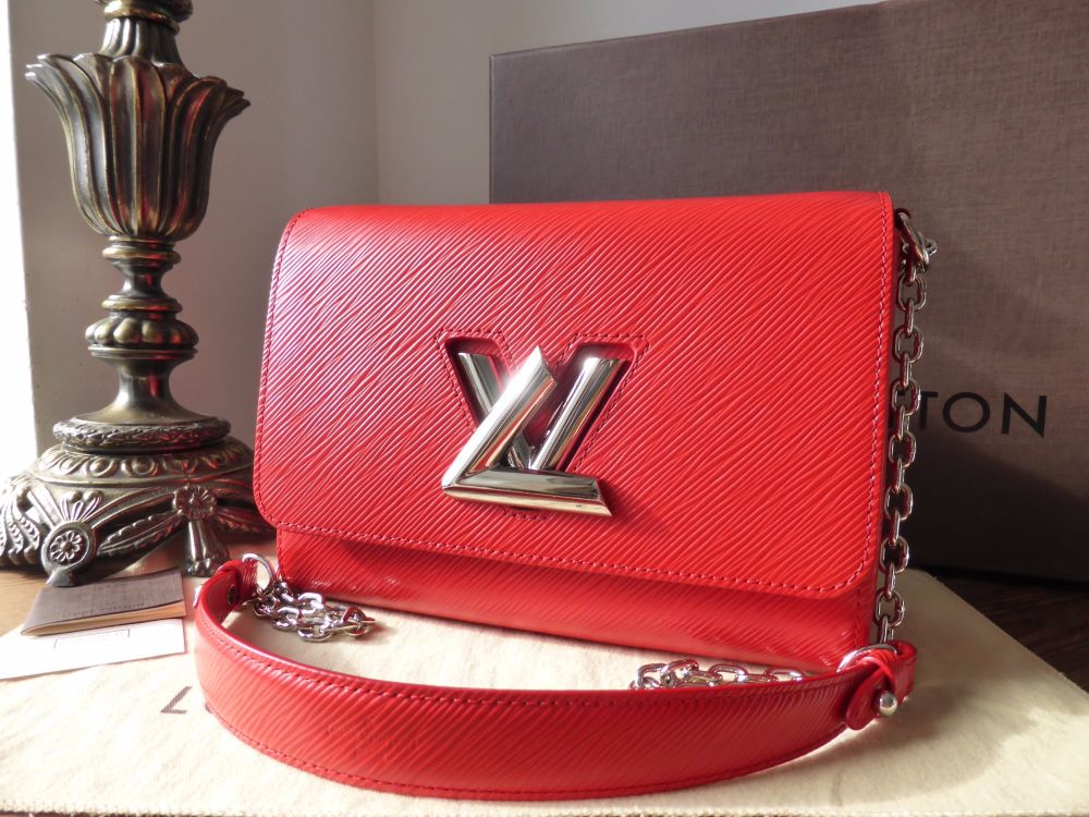 Louis Vuitton Twist Tote Epi Leather Coquelicot