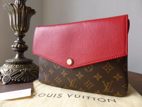 louis vuitton twice clutch