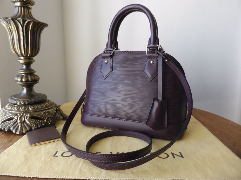 Louis Vuitton Alma BB in Quetsche Epi Leather - SOLD