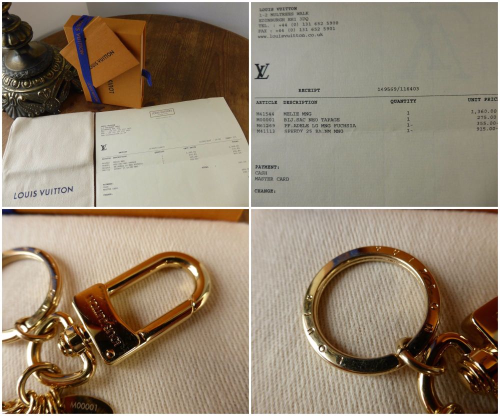 Louis Vuitton Neo Tapage Bag Charm and Key Holder - SOLD