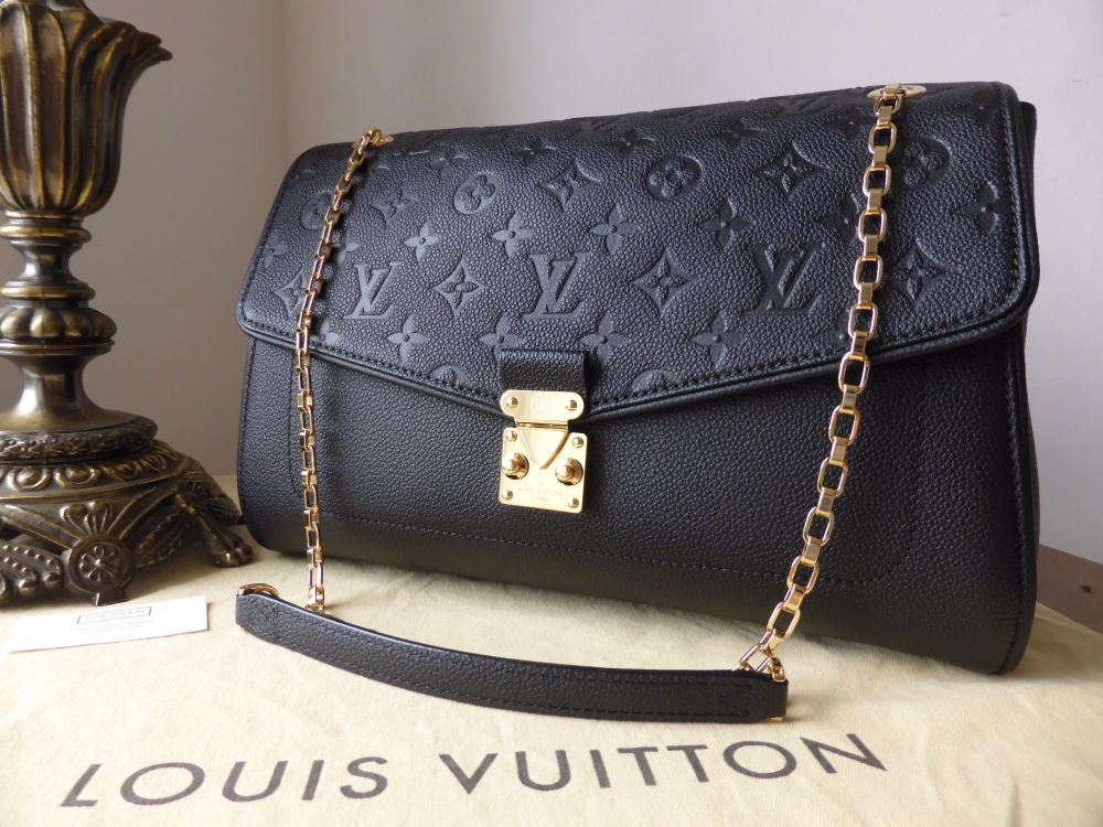 Louis Vuitton Black Empreinte Saint Germain MM