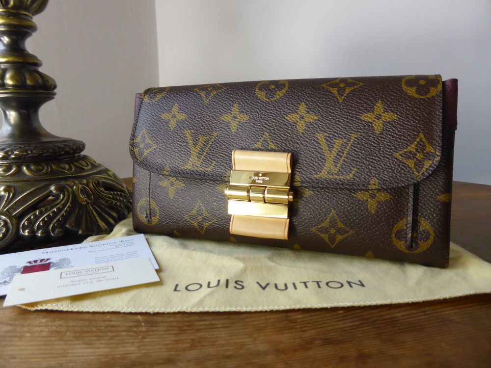 Louis Vuitton Elysée Purse in Monogram & Bordeaux - SOLD