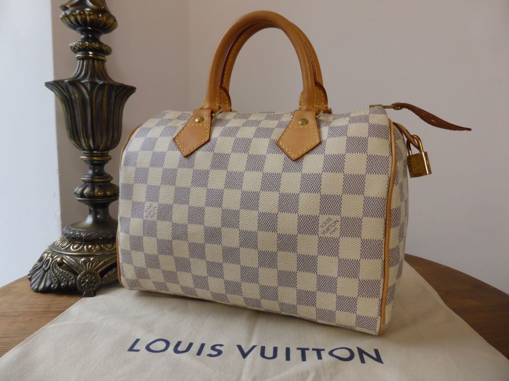 Louis Vuitton Speedy 25 in Damier Azur - SOLD