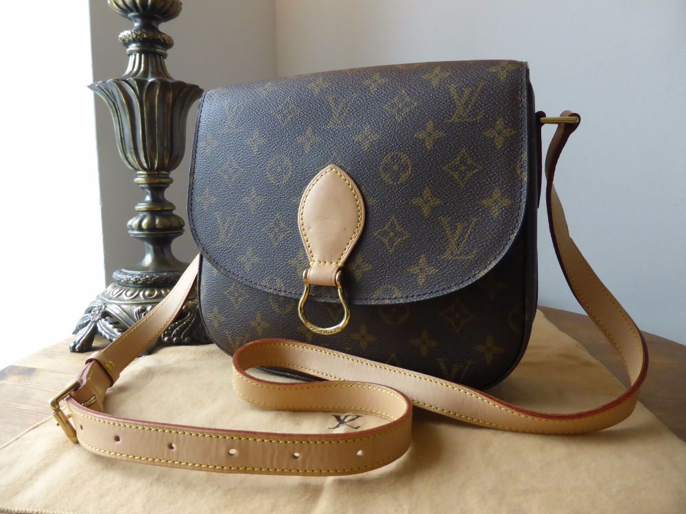 Louis Vuitton Vintage Monogram Saint Cloud MM (1995) at 1stDibs