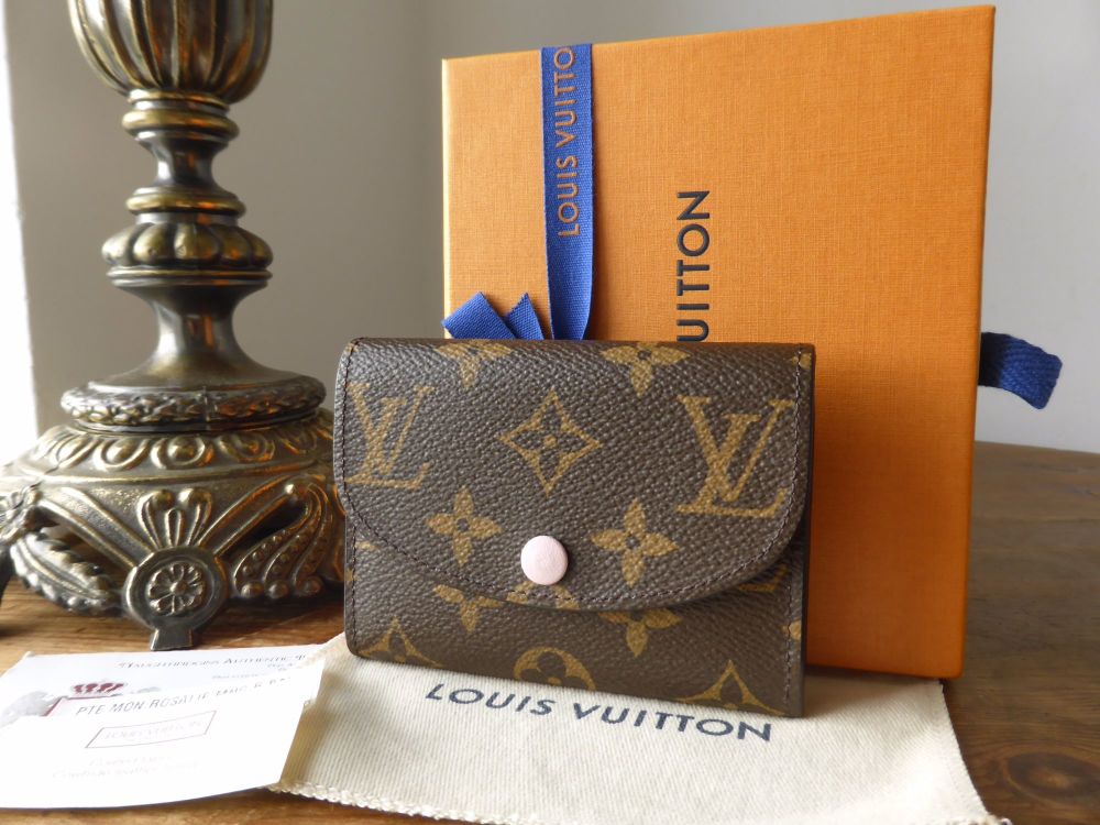 Louis Vuitton Rosalie Coin and Card Purse in Monogram Rose Ballerine - SOLD