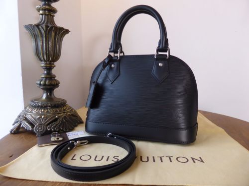 Louis Vuitton Alma BB in Black Epi Leather - SOLD