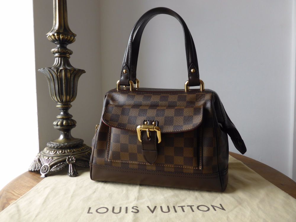 Louis Vuitton Damier Ebene PM Top Handle and Shoulder Bag