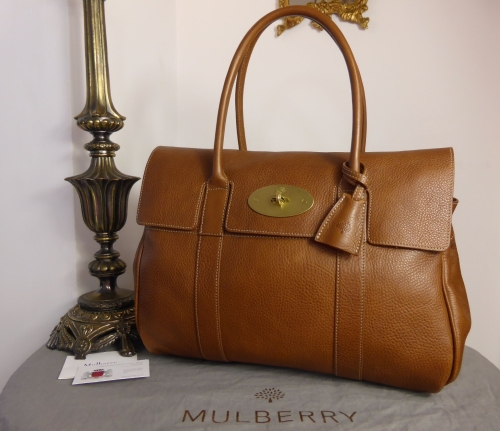 Mulberry heritage bayswater oak natural leather clearance