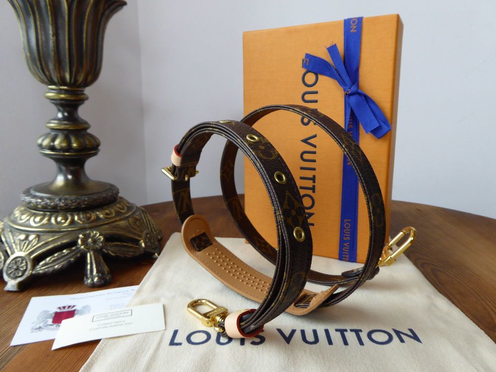 Louis Vuitton Monogram 16mm Adjustable Shoulder Strap for Sale in