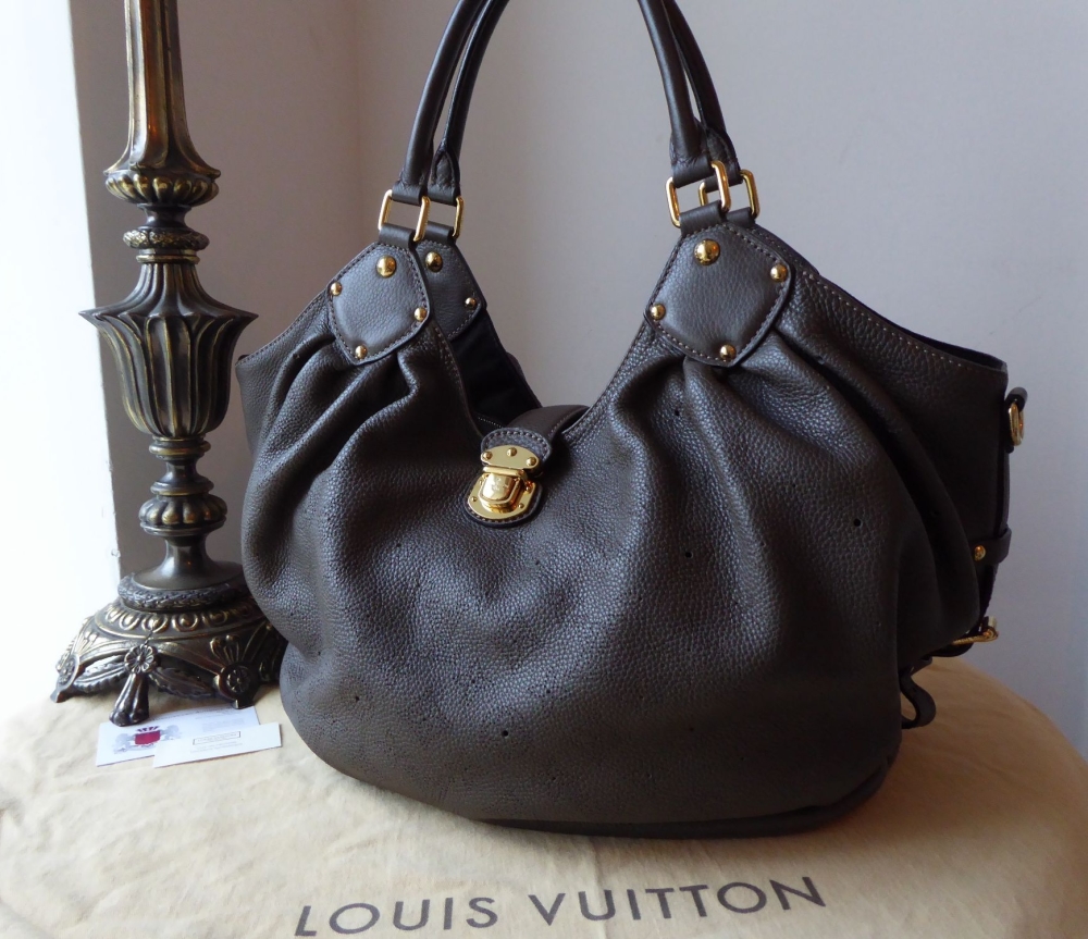Louis Vuitton Mahina XL Hobo in Gris Perle - SOLD