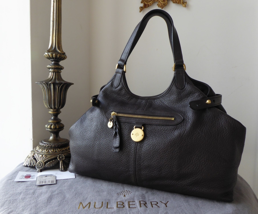 Mulberry Somerset Tote Chocolate Brown