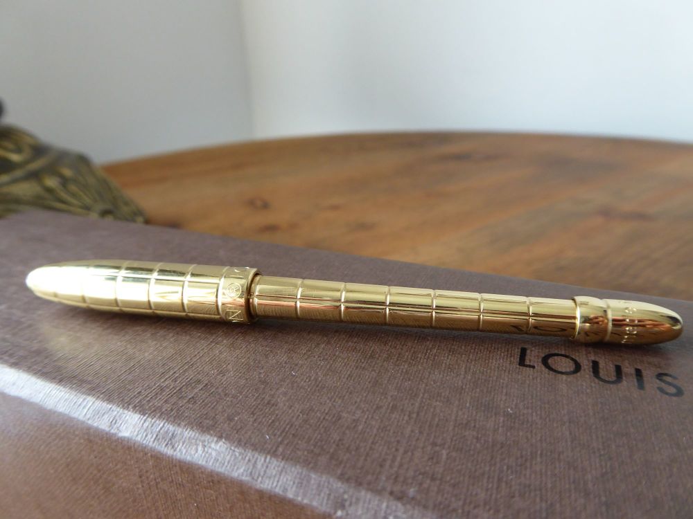 Louis-Vuitton-Stilo-Agenda-PM-Ball-Pen-Gold-Metal-N75007 – dct-ep_vintage  luxury Store
