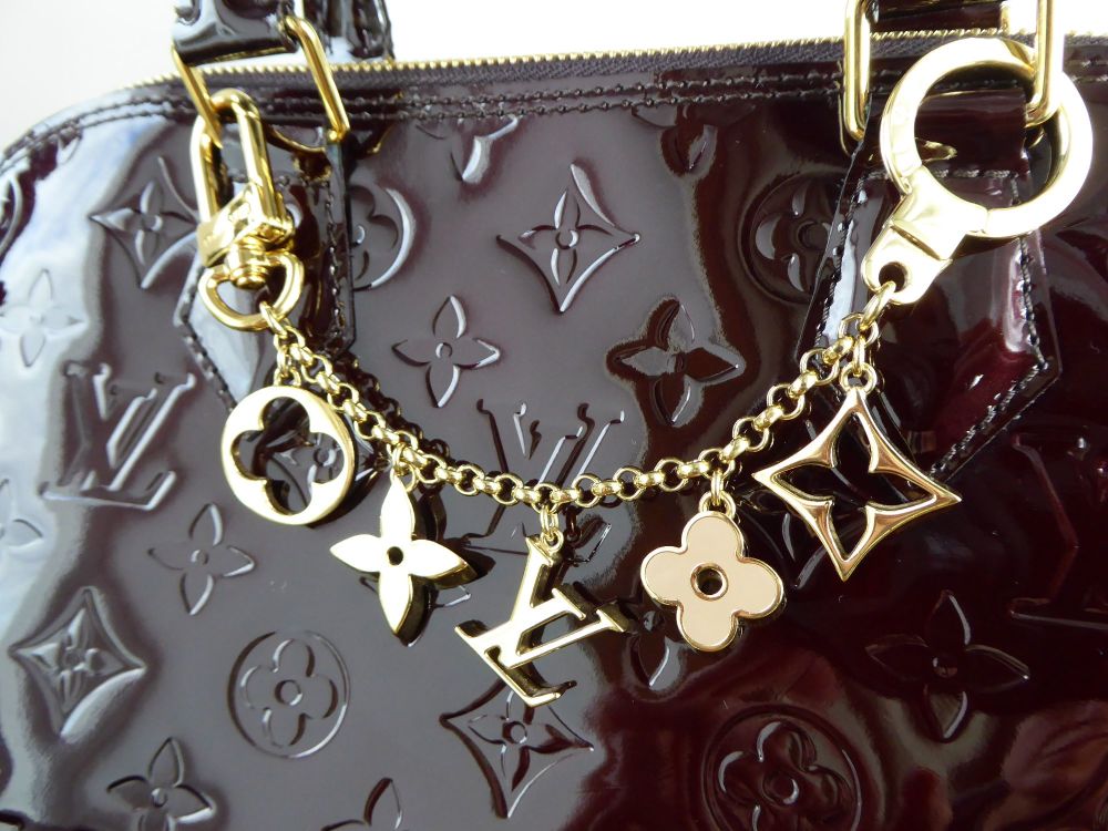 Louis Vuitton Fleur De Monogram Bag Charm Chain 345988
