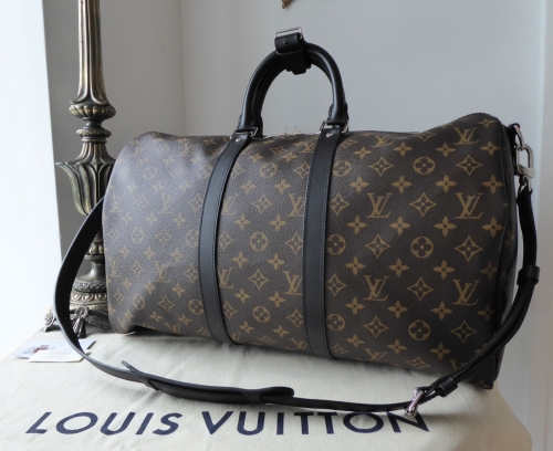 louis vuitton keepall monogram macassar