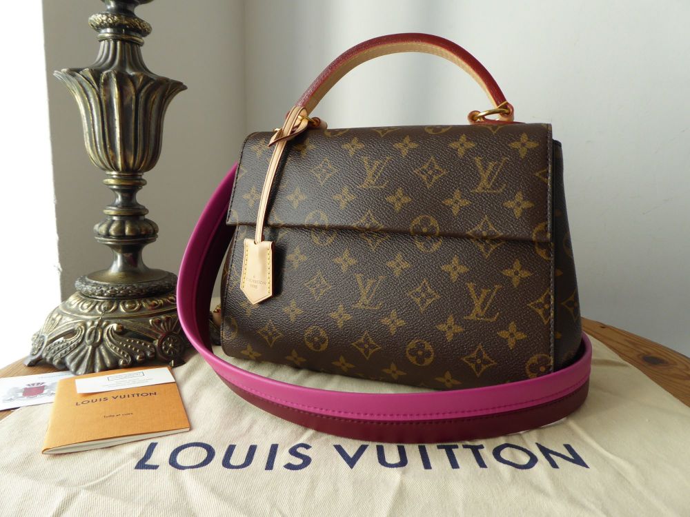 Louis Vuitton Bordeaux/Fuchsia Monogram Canvas Cluny BB Bag