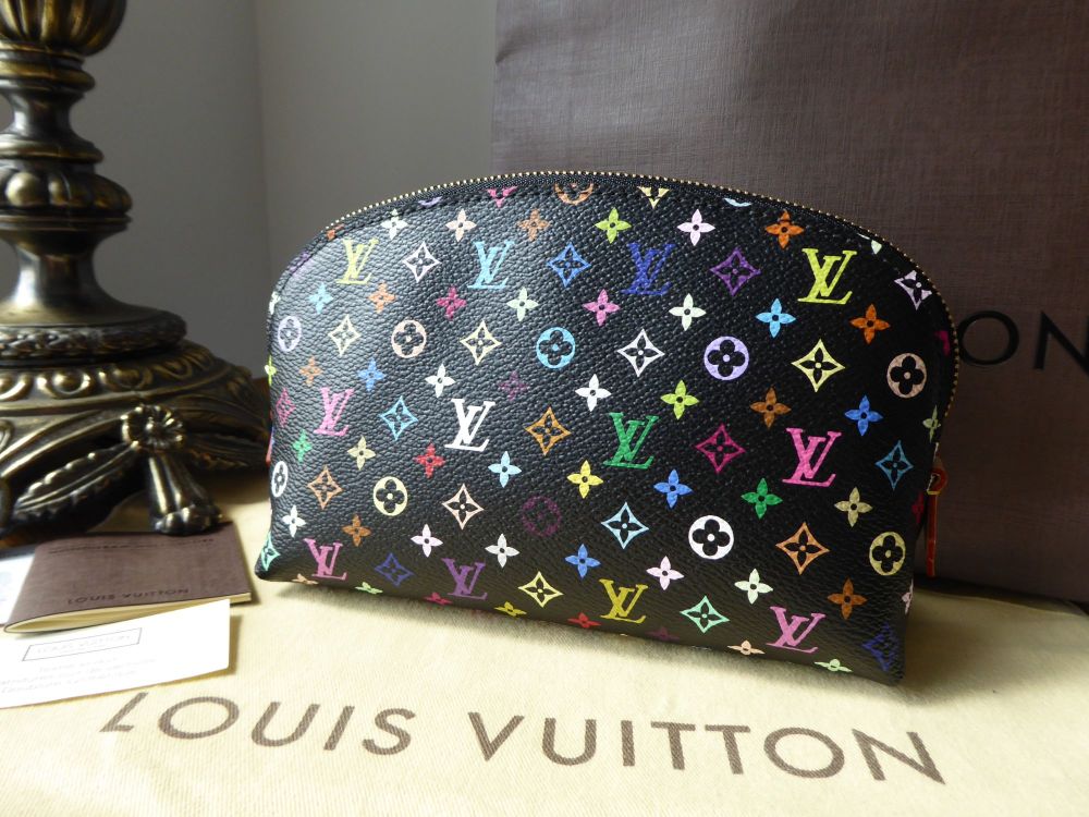 Louis Vuitton Cosmetic Pouch in Multicolore Noir - SOLD