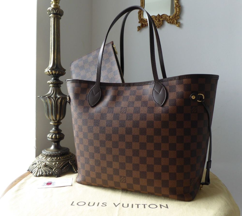 Louis Vuitton, Bags, Louis Vuitton Damier Ebene Neverfull Gm