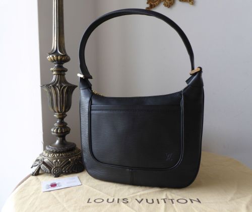 Louis Vuitton Matsy Shoulder Bag in Epi Noir