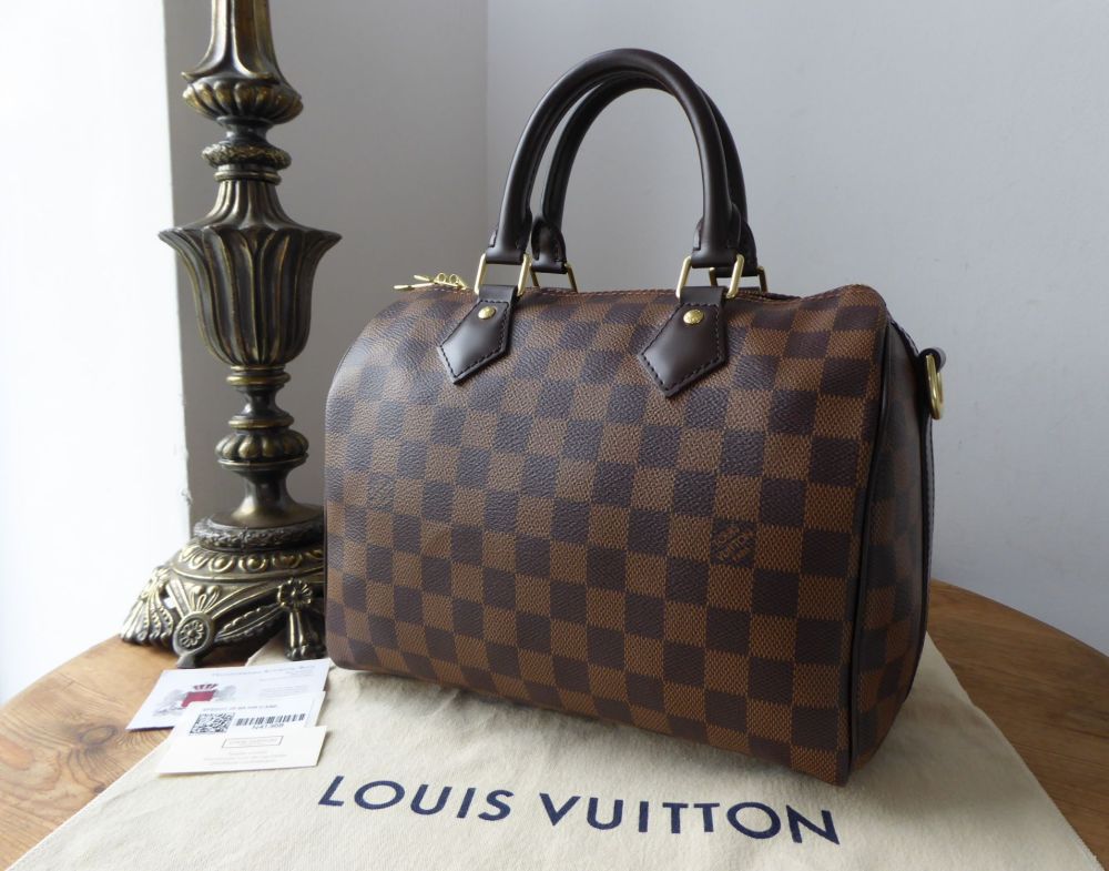Louis Vuitton Speedy Bandouliere 25 in Damier Ebene without Shoulder Strap  - SOLD