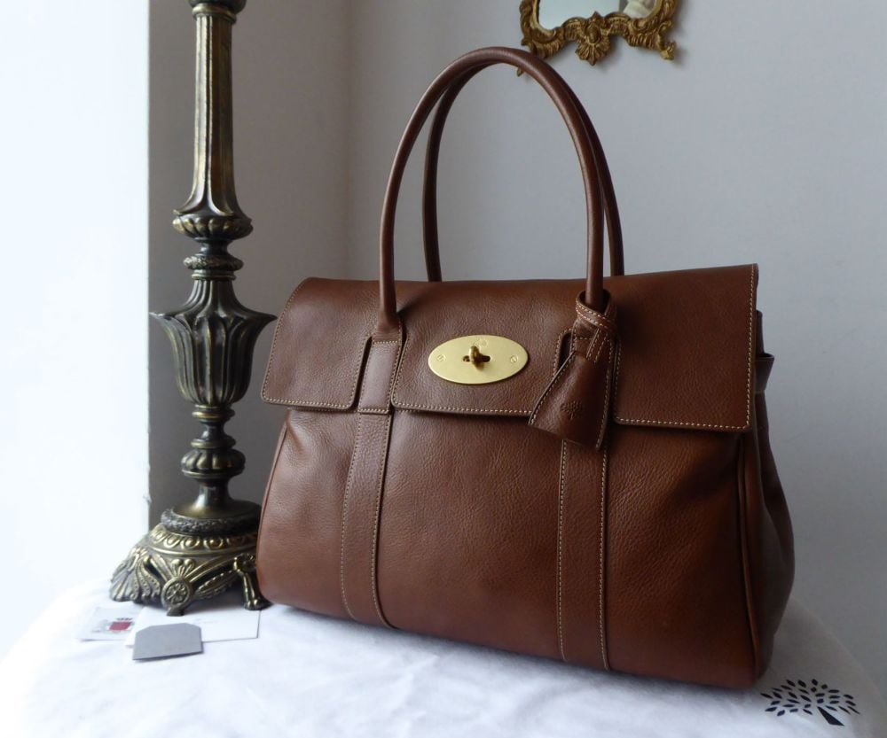 Mulberry Classic Heritage Bayswater in Oak Natural Leather