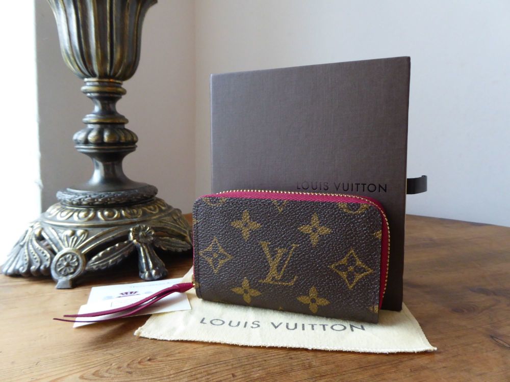 Louis Vuitton Zippy Multicarte in Fuschia and Monogram - SOLD