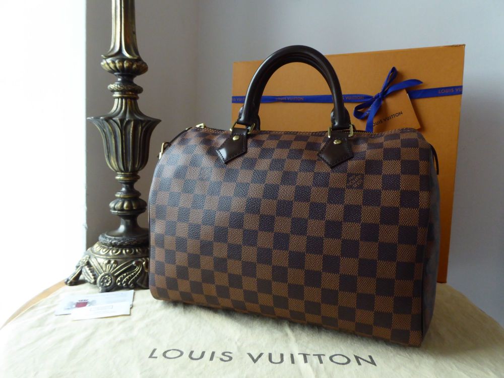Louis Vuitton Speedy 30 in Damier Ebene 