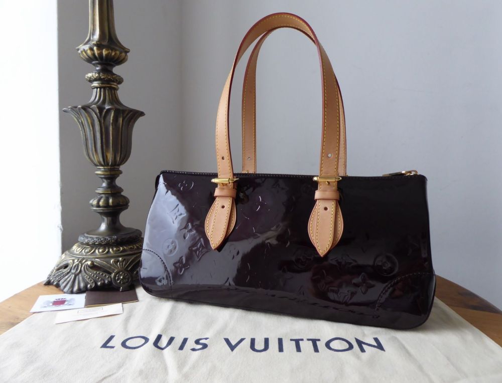 Louis Vuitton Amarante Monogram Vernis Rosewood Avenue Bag Louis Vuitton