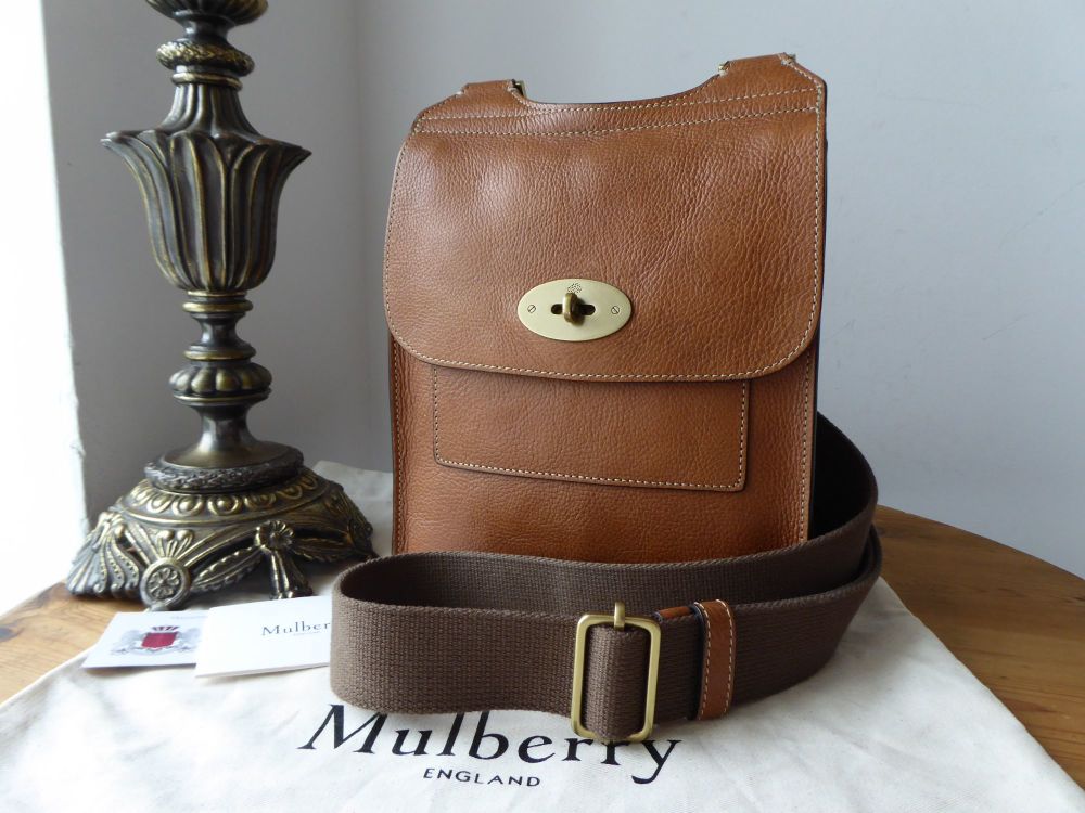 Mulberry Small Classic Antony in Oak Natural Vegetable Tanned Leather - SOLD